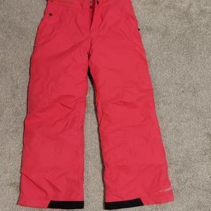 Columbia Girls Fleece Lined Ski Snow Pants